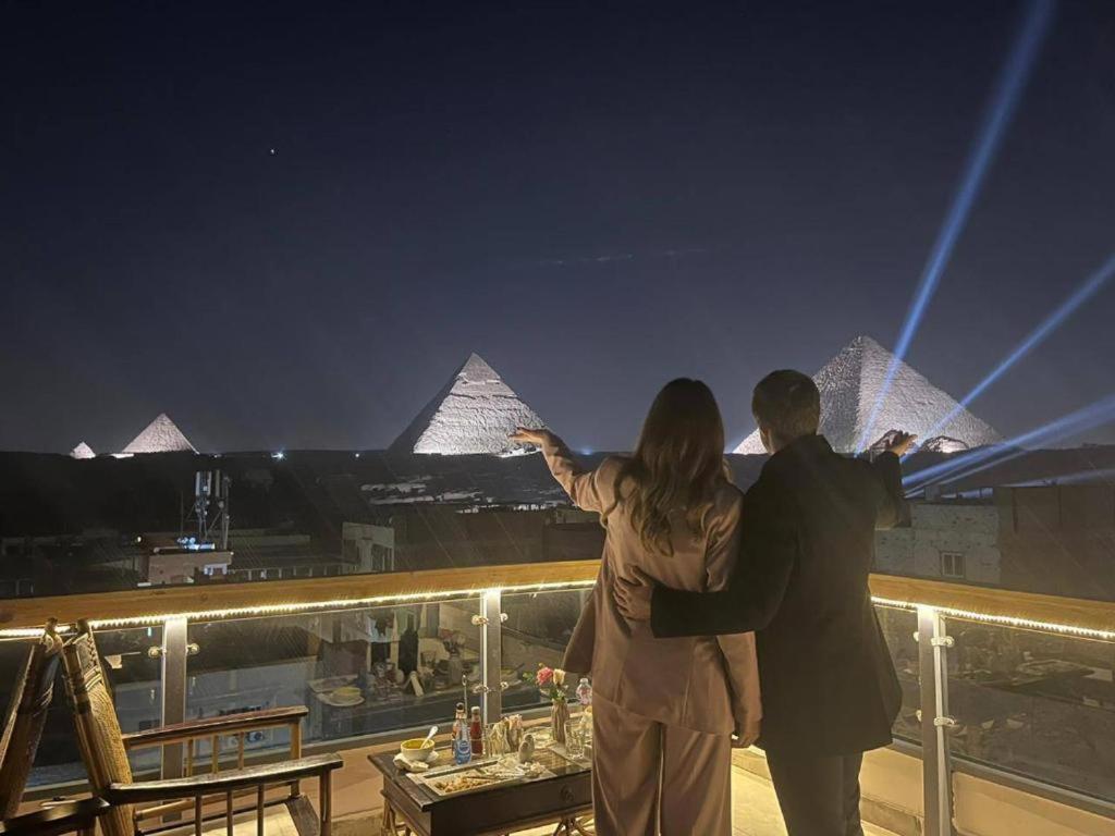 Pyramids Nun Inn Kafret el-Gabal Eksteriør billede